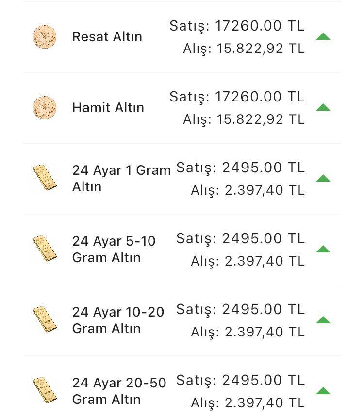 Konya’da altın fiyatları ve güncel döviz kurları I 12 Haziran 2024 10